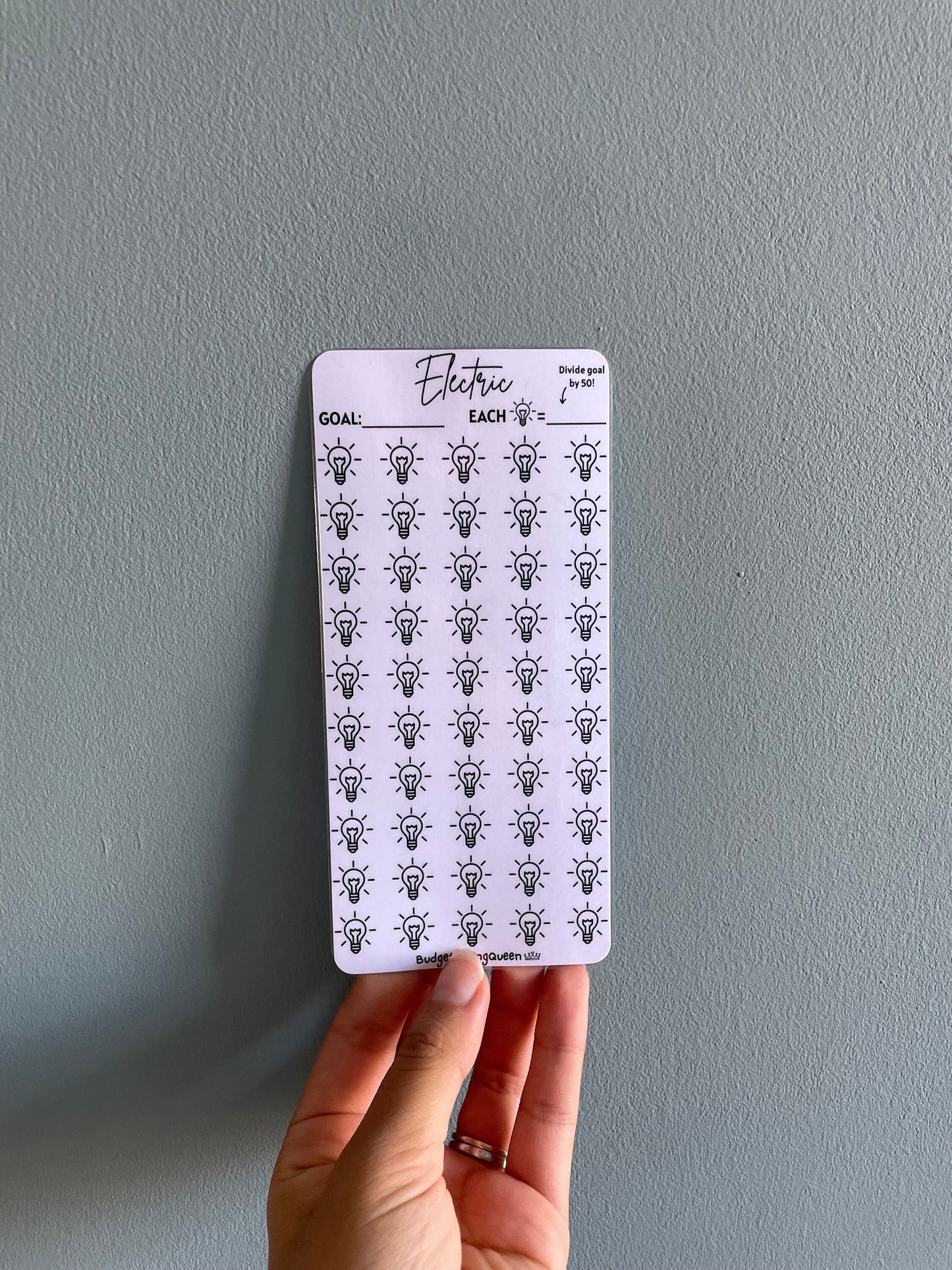 Gas and Electric Savings Tracker