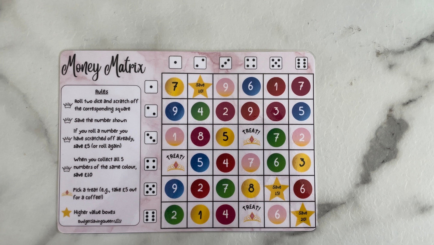 Money Matrix Scratch Off Game