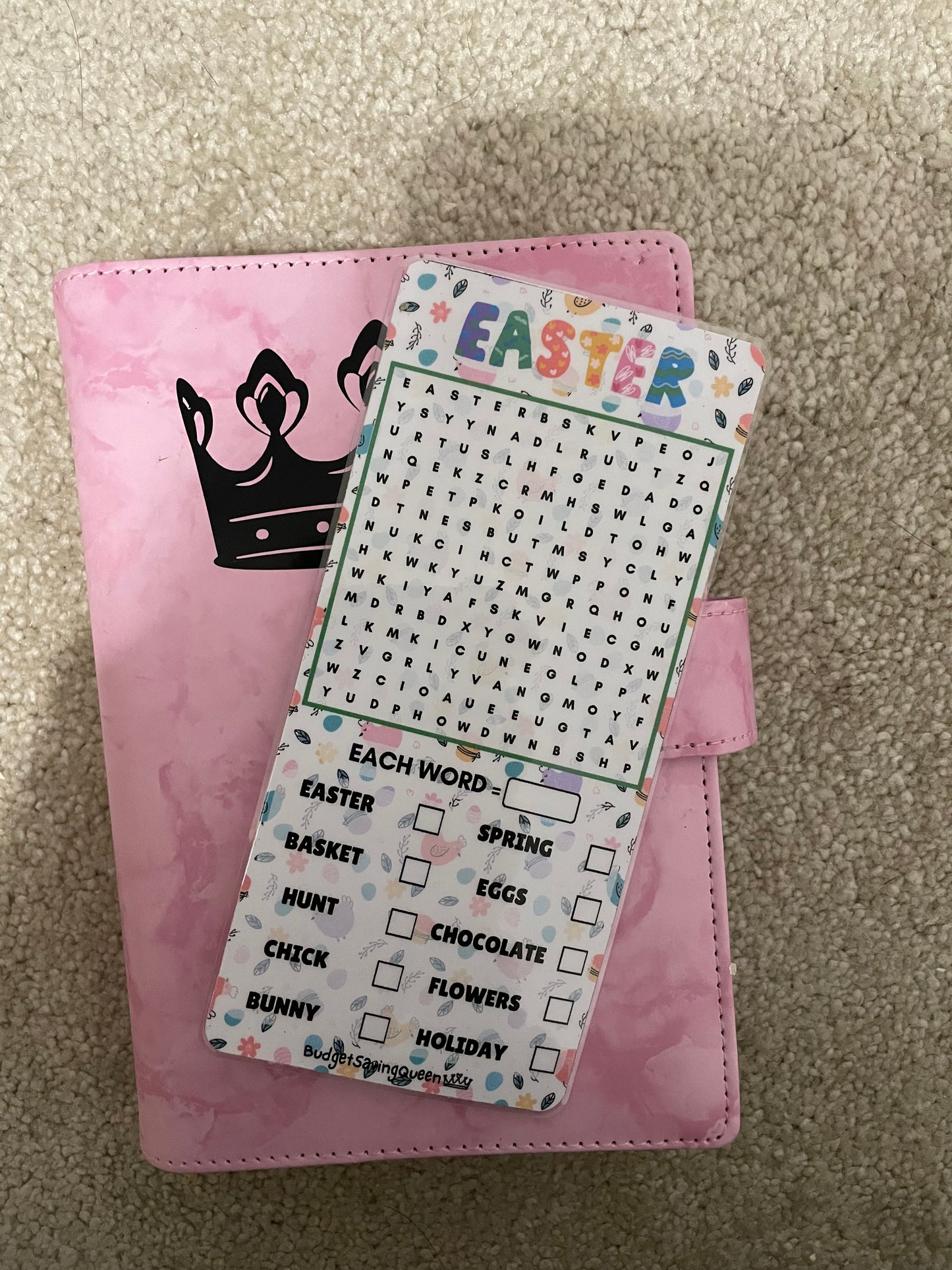 Easter Wordsearch Savings Challenge Game