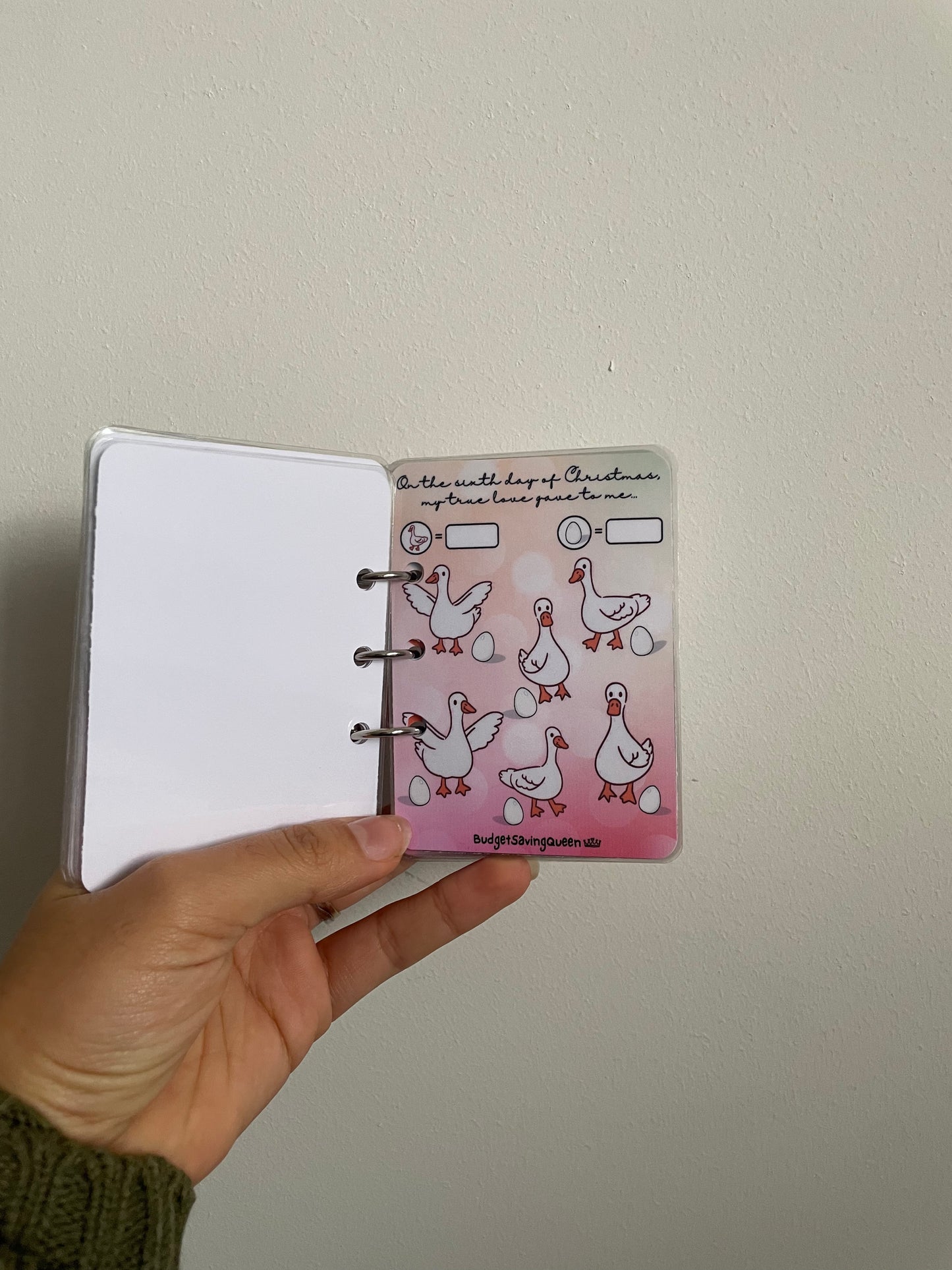 12 Days of Christmas Savings Booklet