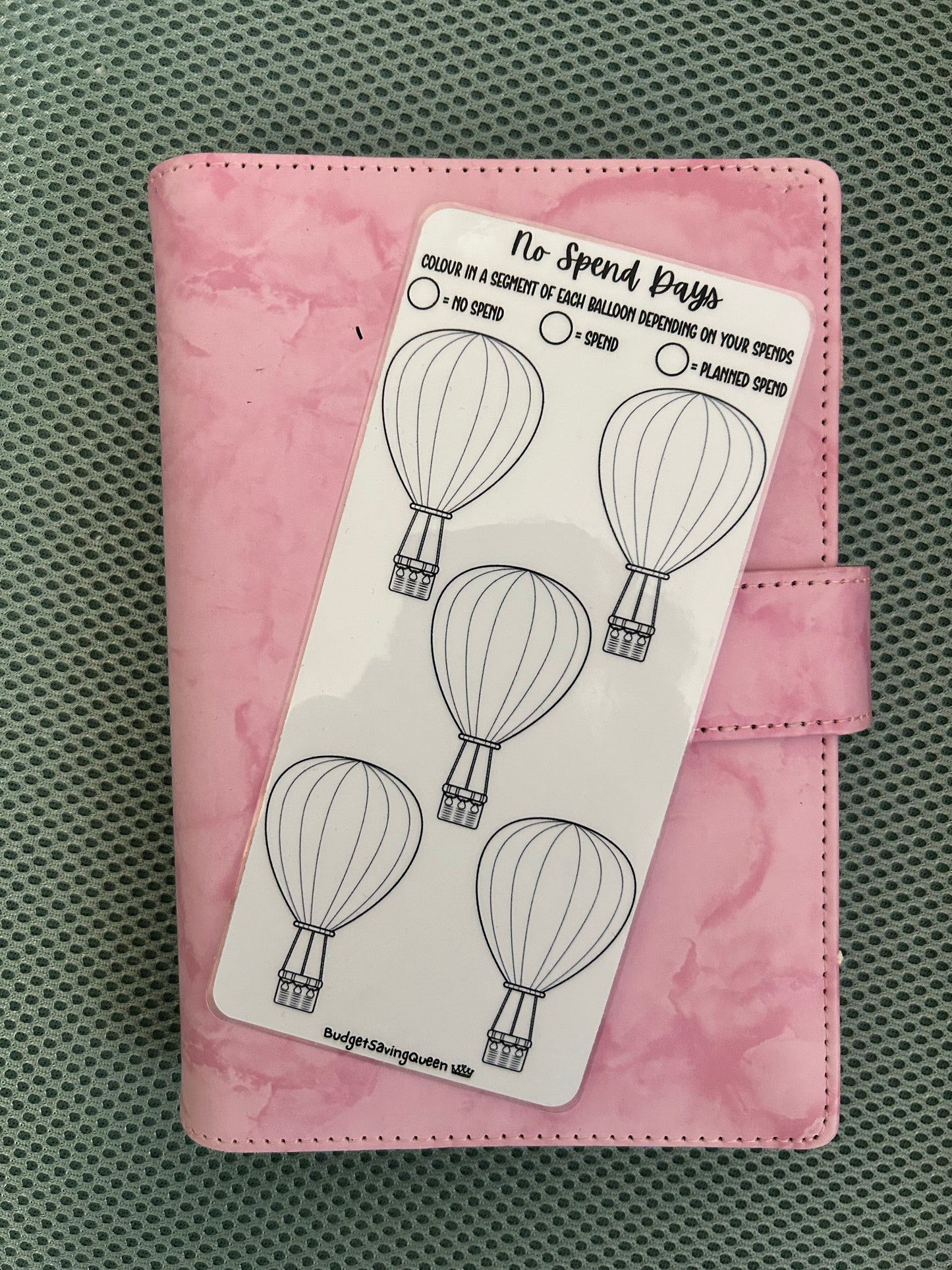 No Spend Day Hot Air Baloons