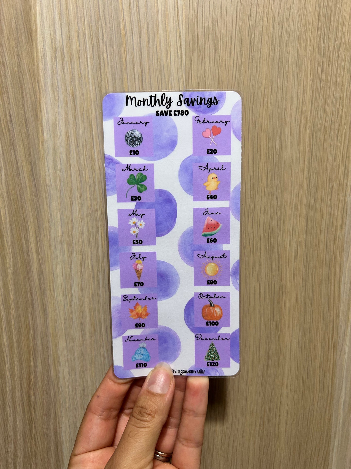 Monthly Savings Challenge
