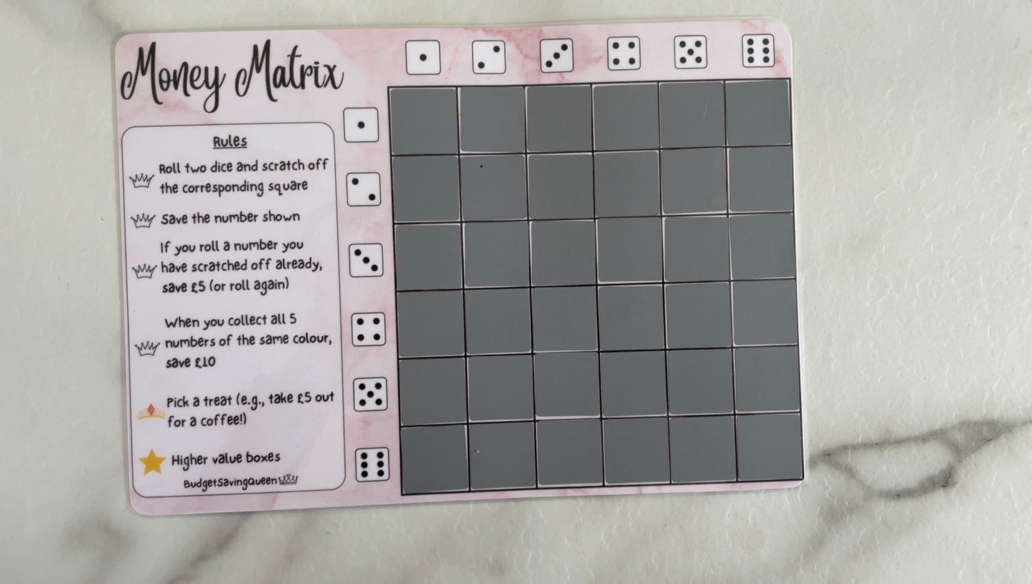 Money Matrix Scratch Off Game