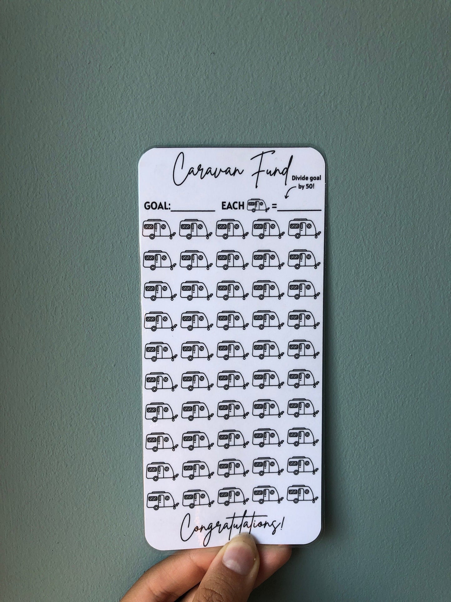 Caravan Saving Tracker