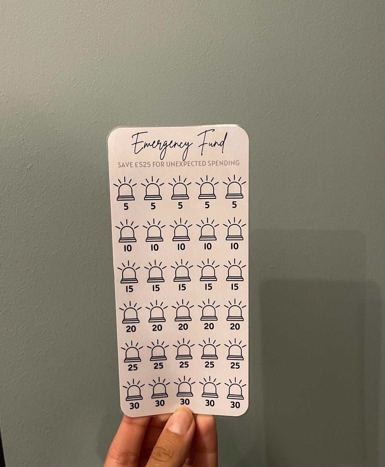 Emergency Fund Tracker