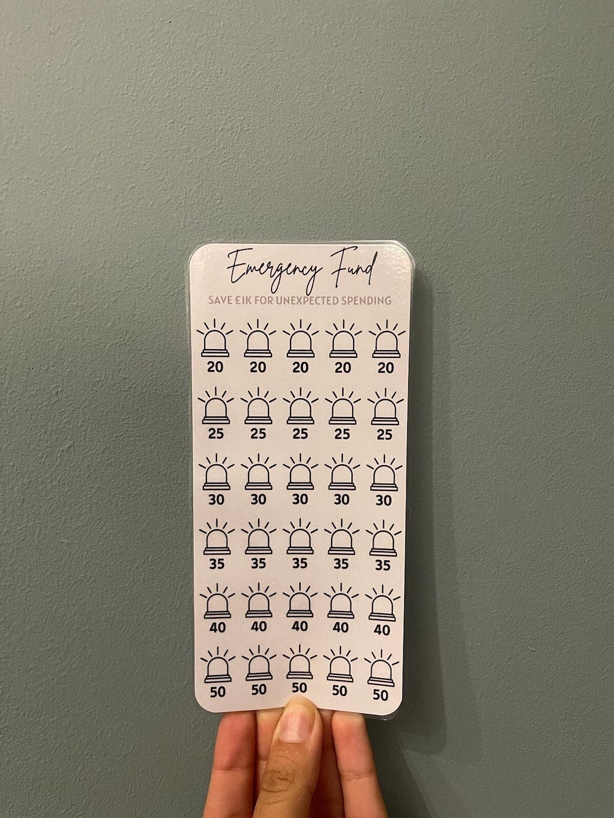 Emergency Fund Tracker