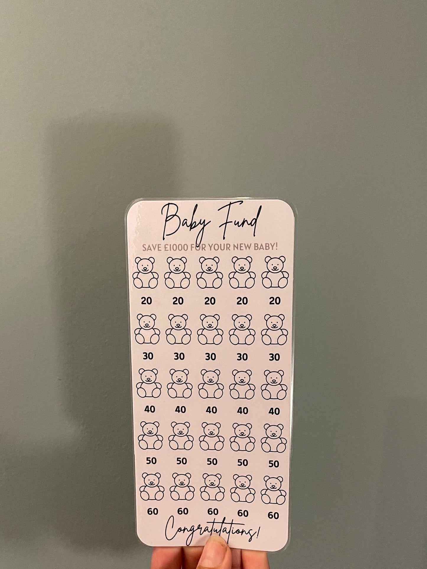 Baby Savings Set (Black and White)