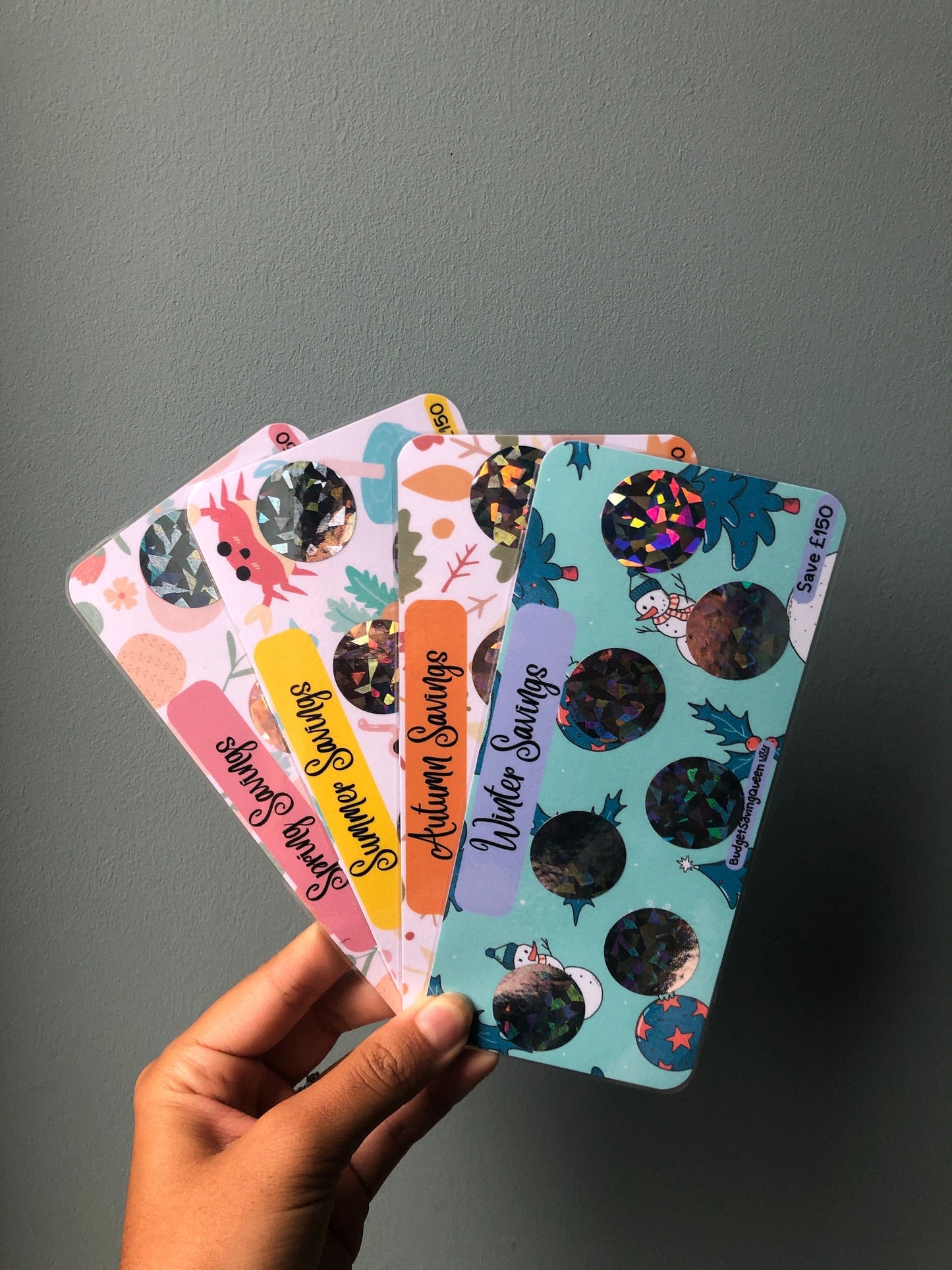 Seasonal Scratch Off Savings Challenge Bundle