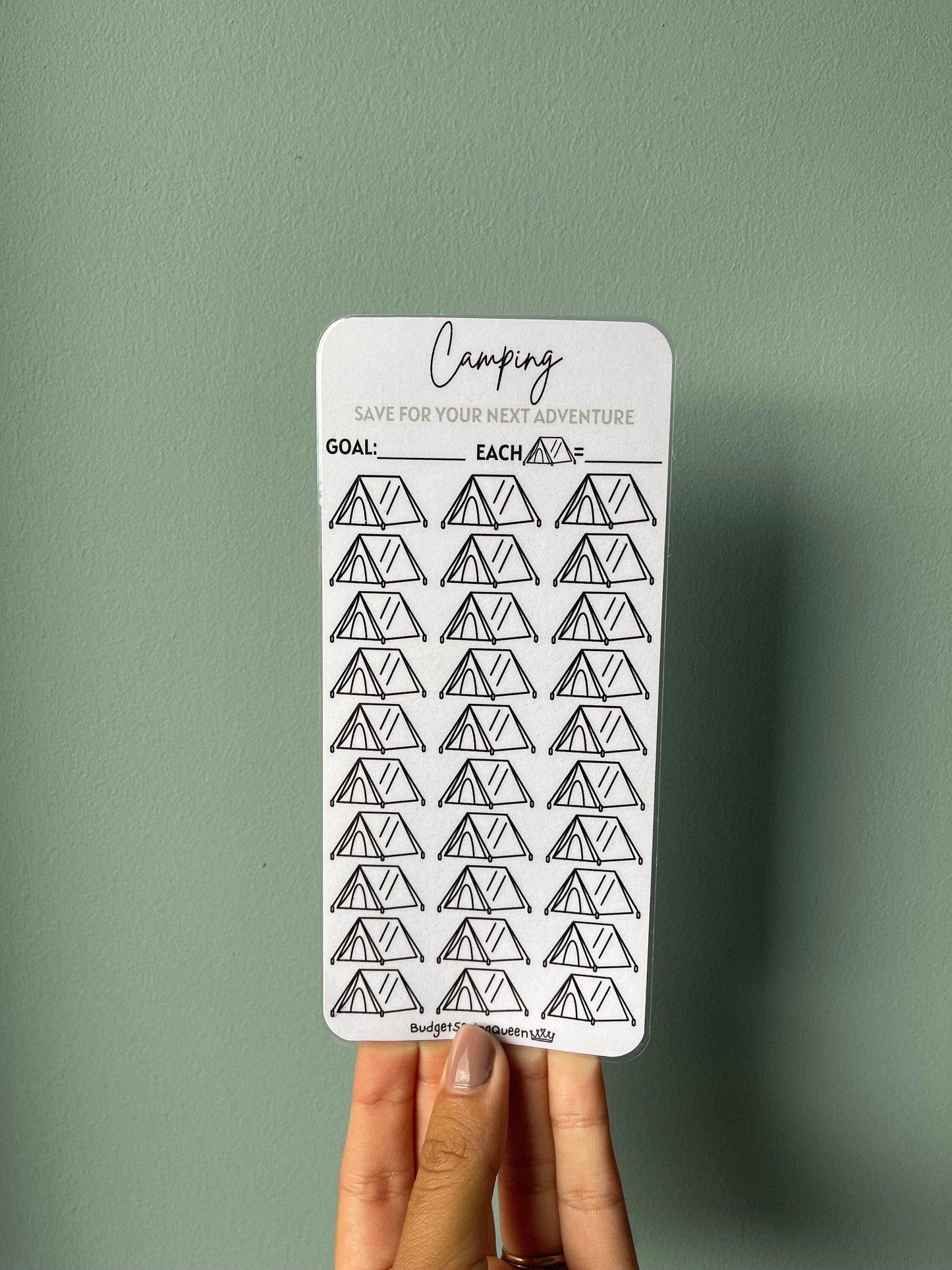 Camping Saving Tracker