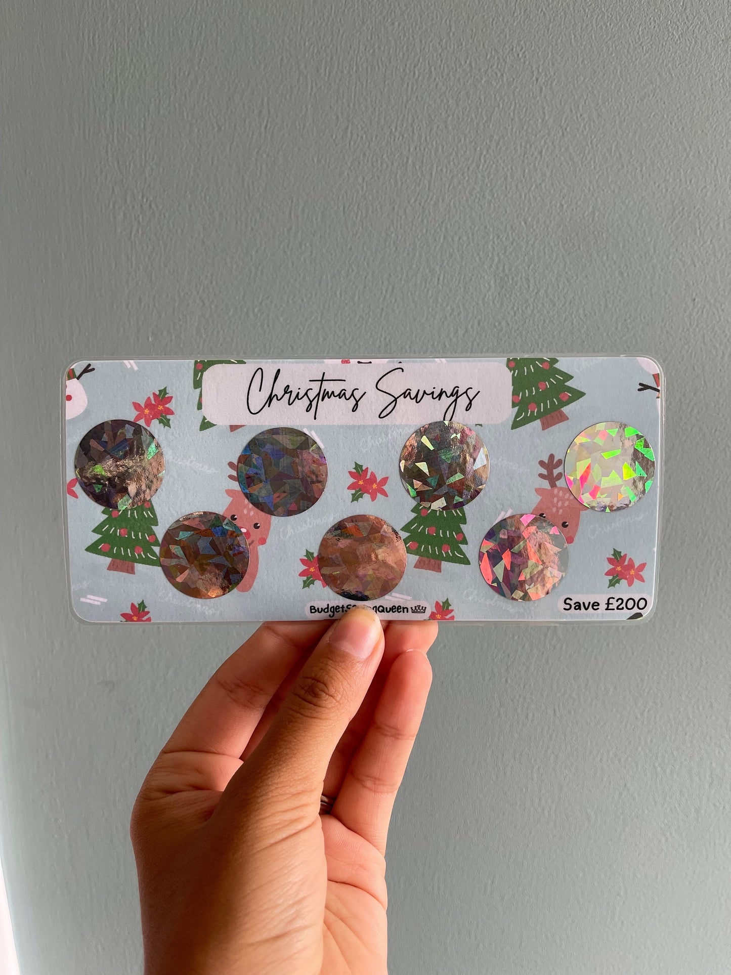 Christmas Savings Tracker (Scratch Off)