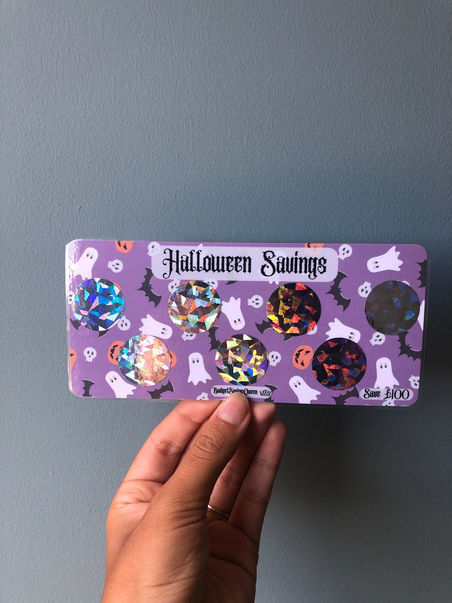Halloween Savings Tracker (Scratch Off)