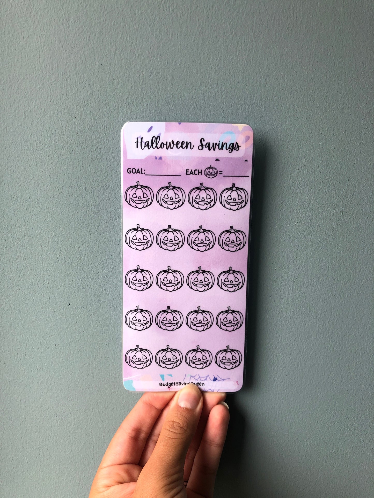 Halloween Savings Challenge (Pumpkins)
