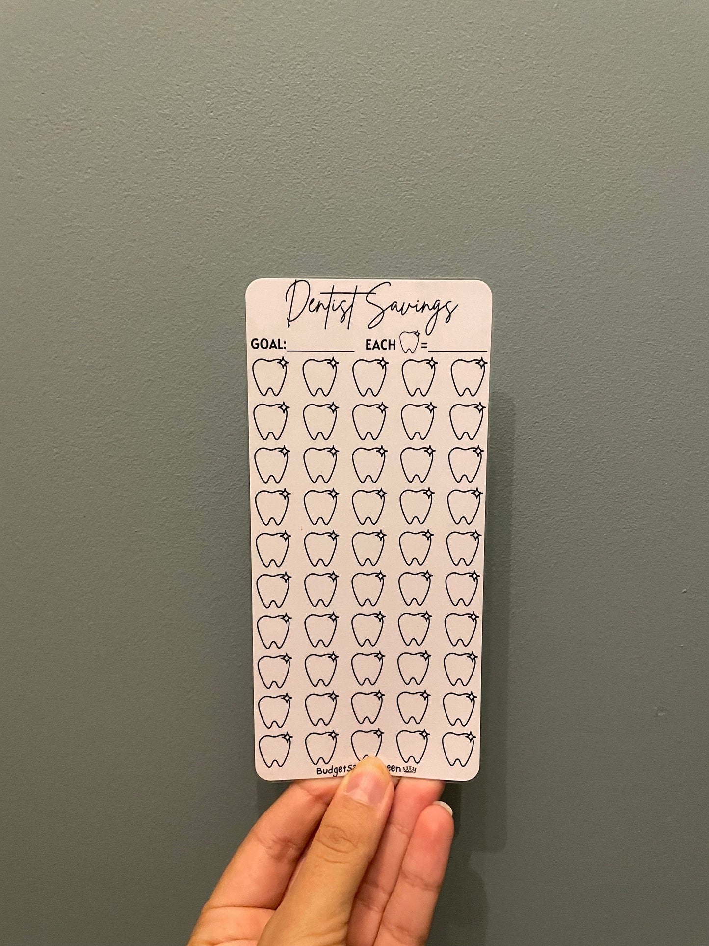 Dentist Savings Challenge