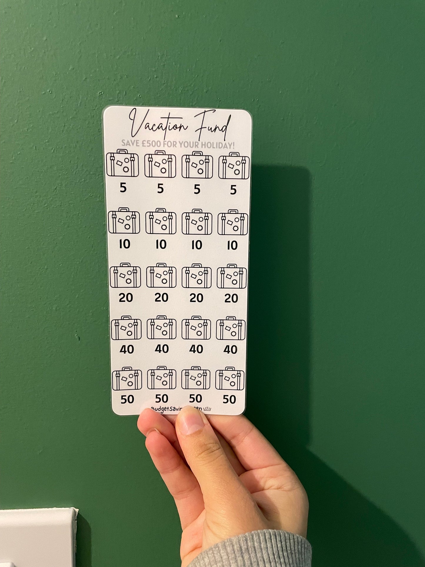 Holiday Savings Tracker Bundle (B&W)