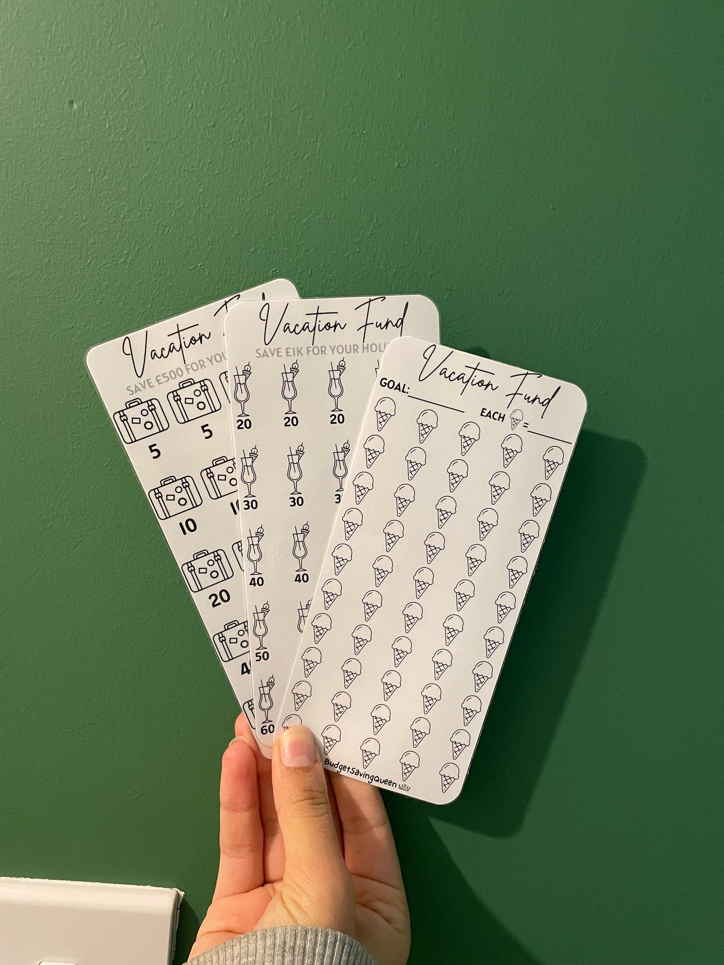 Holiday Savings Tracker Bundle (B&W)