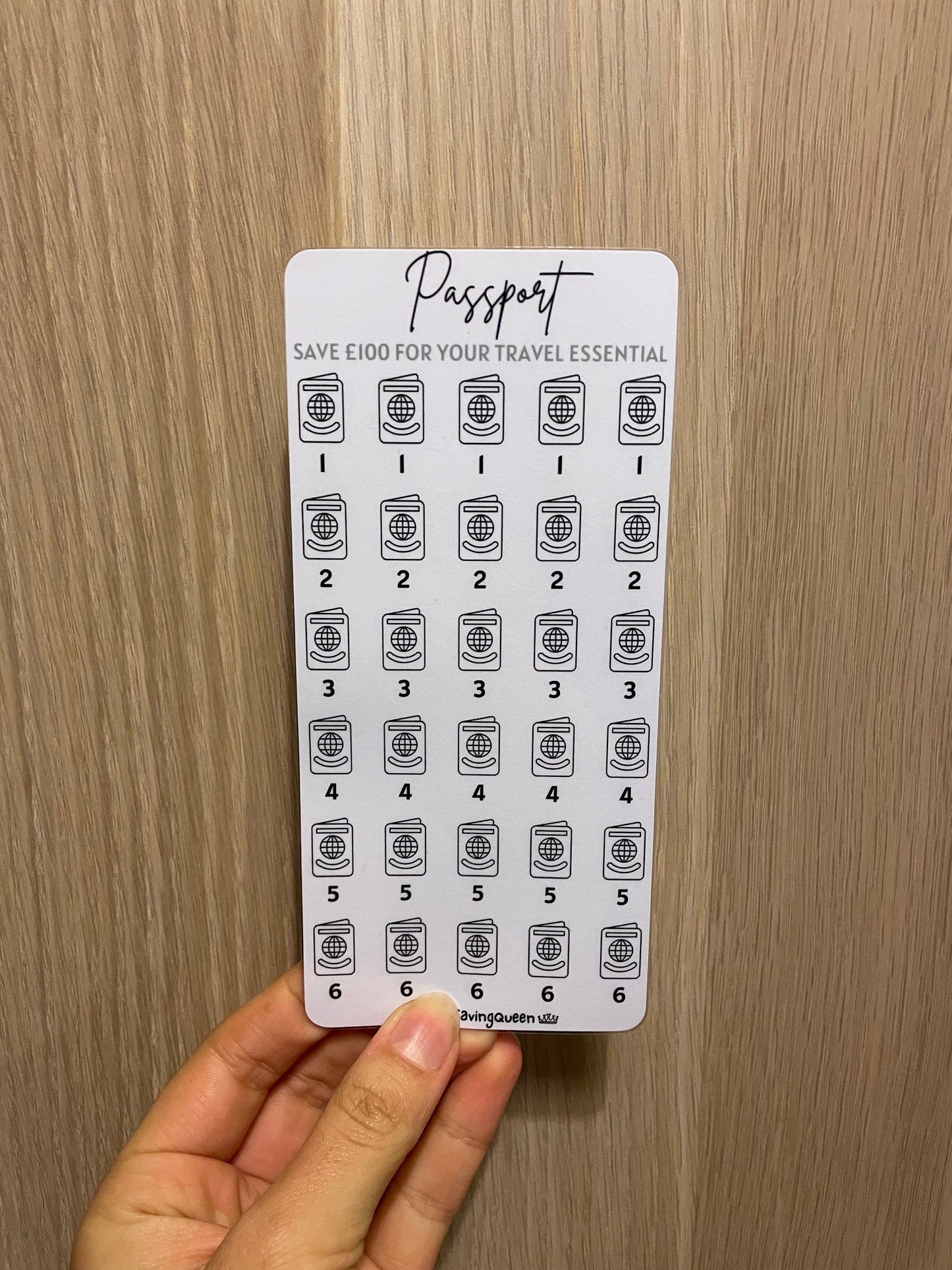 Passport Savings Challenge