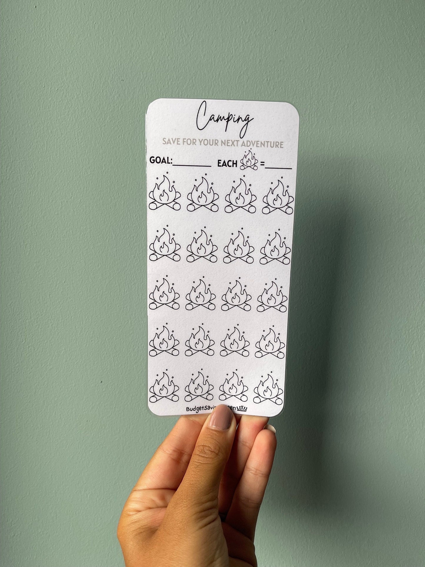 Camping Saving Tracker