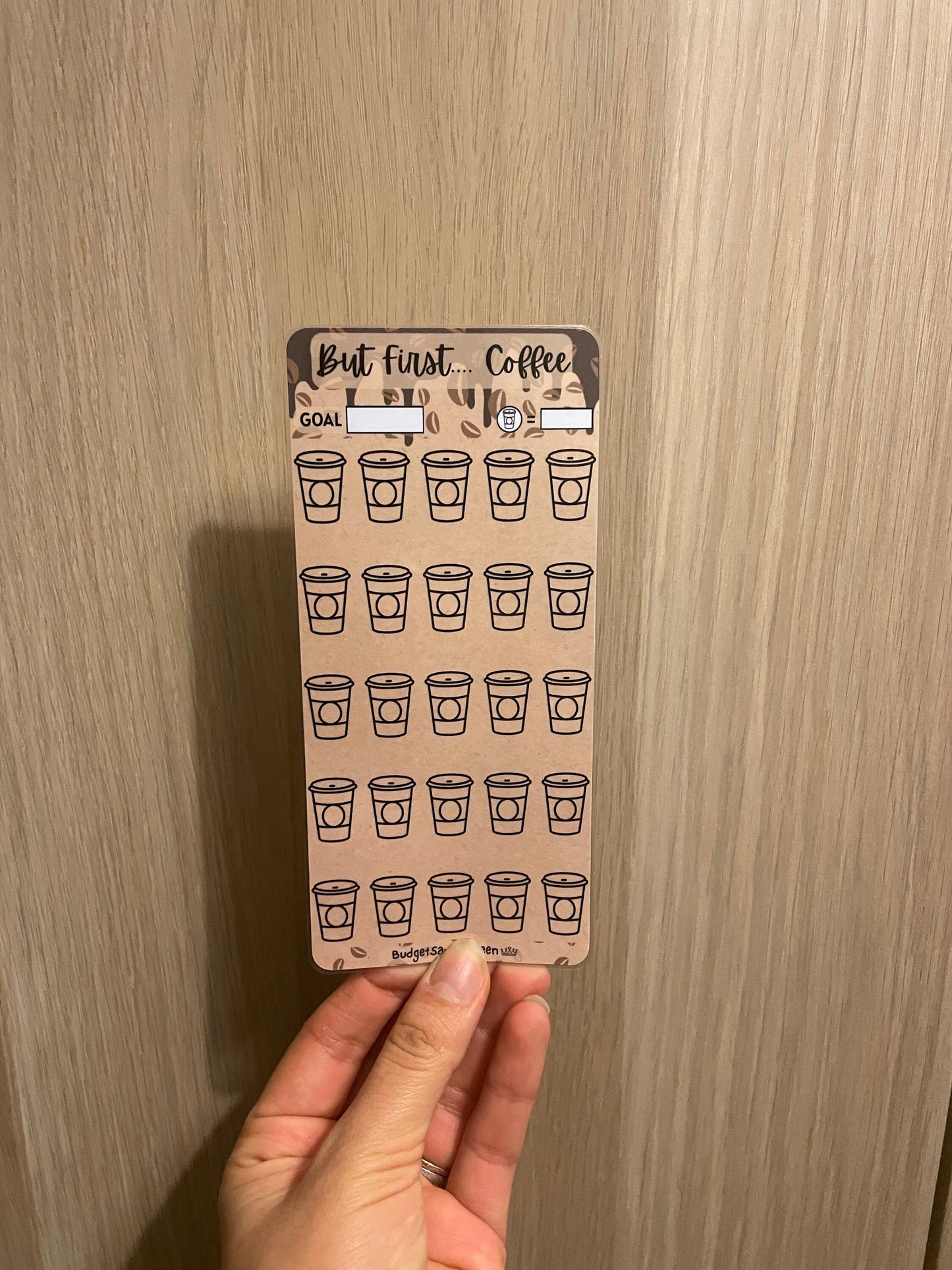 But First Coffee Savings Challenge