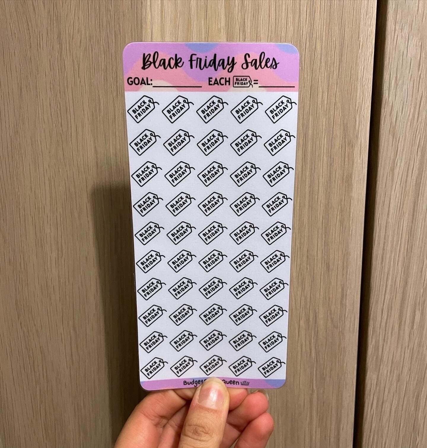 Black Friday Savings Challenge
