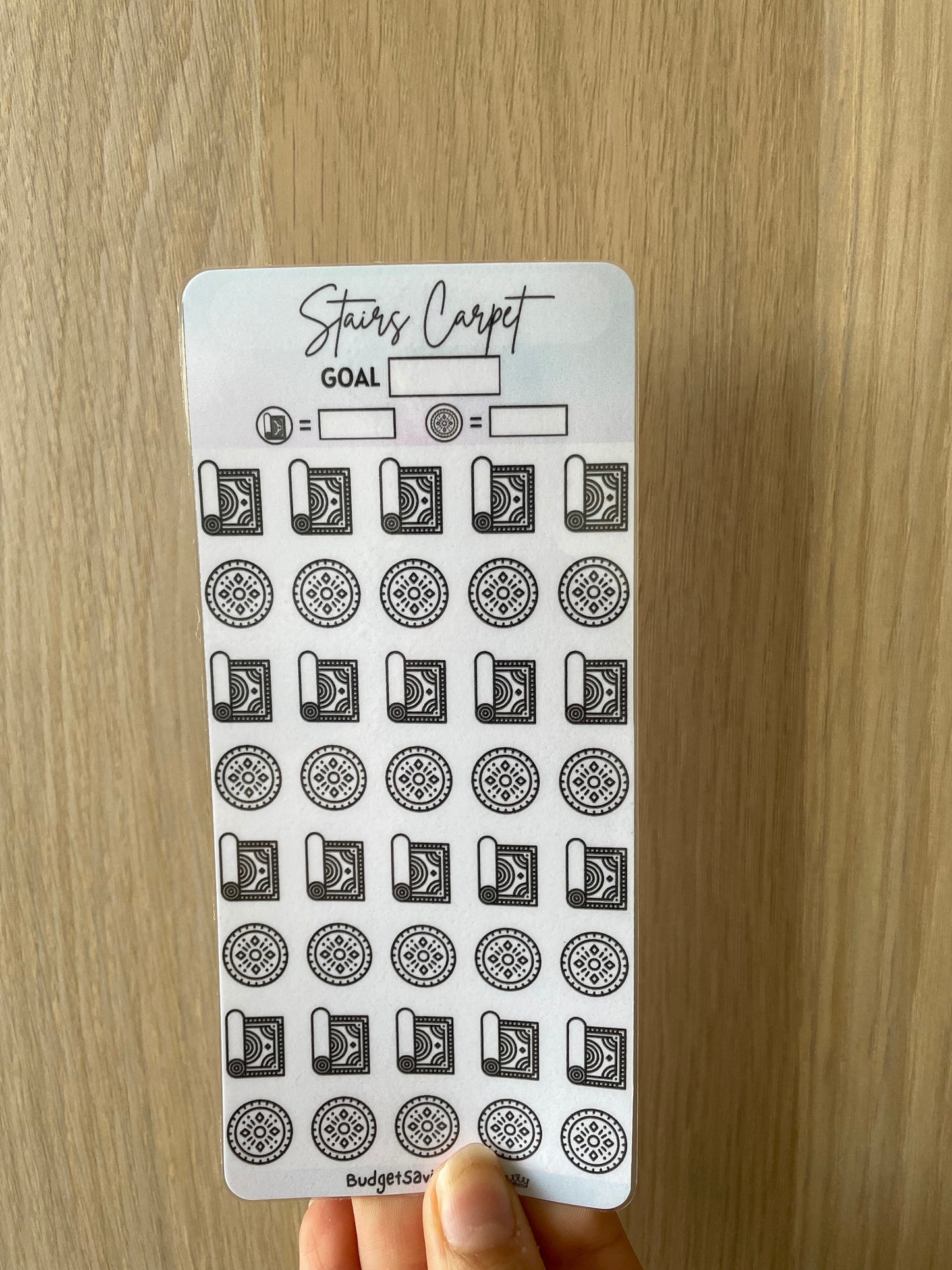Stairs Carpet Savings Tracker