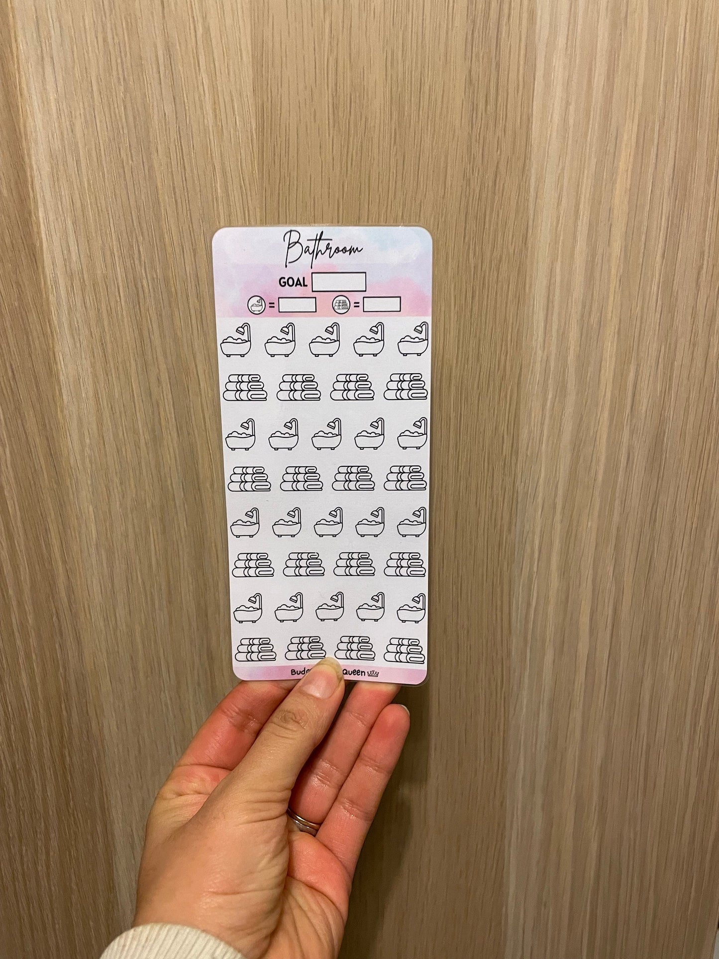 New Bathroom Savings Tracker