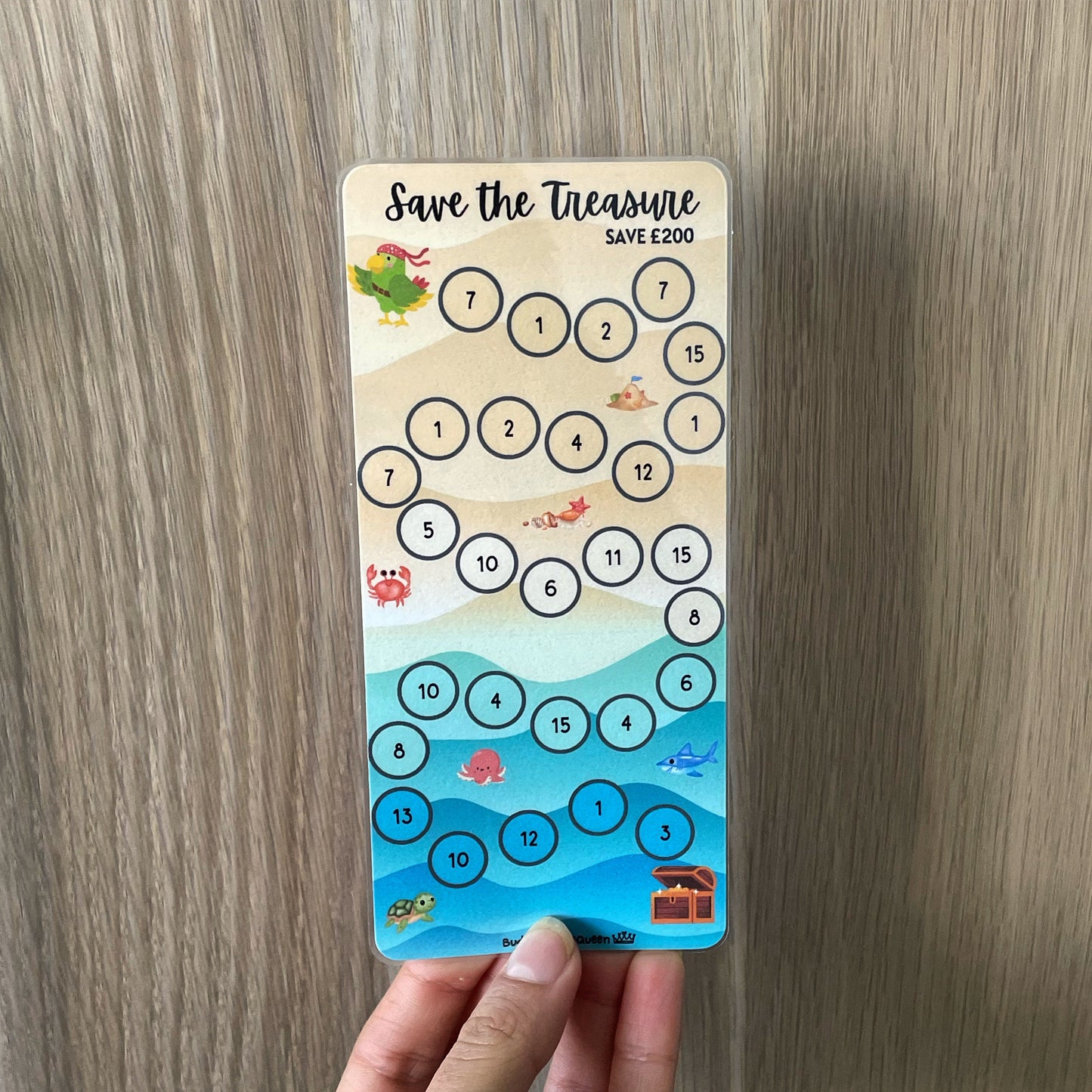 Save the Treasure Savings Game