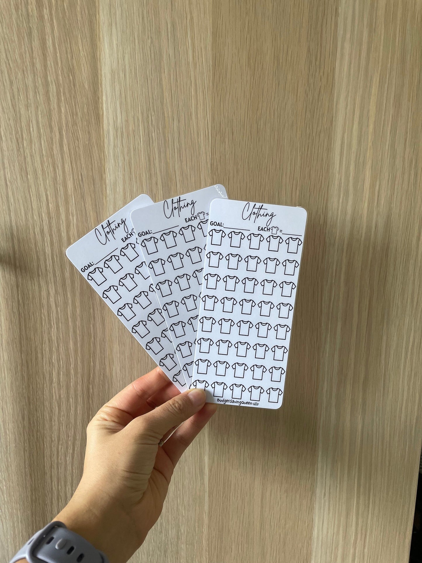 Clothing Saving Tracker