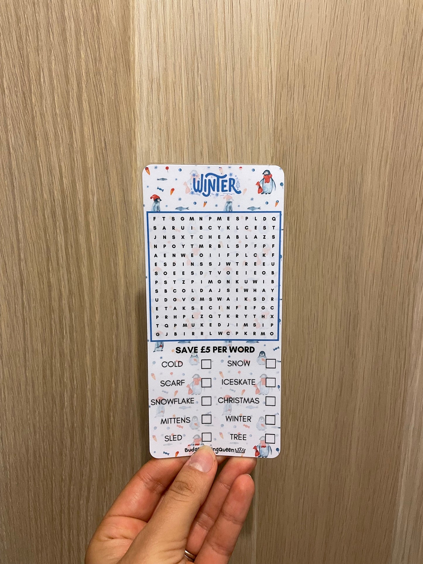 Four Seasons Wordsearch Savings Challenge Game