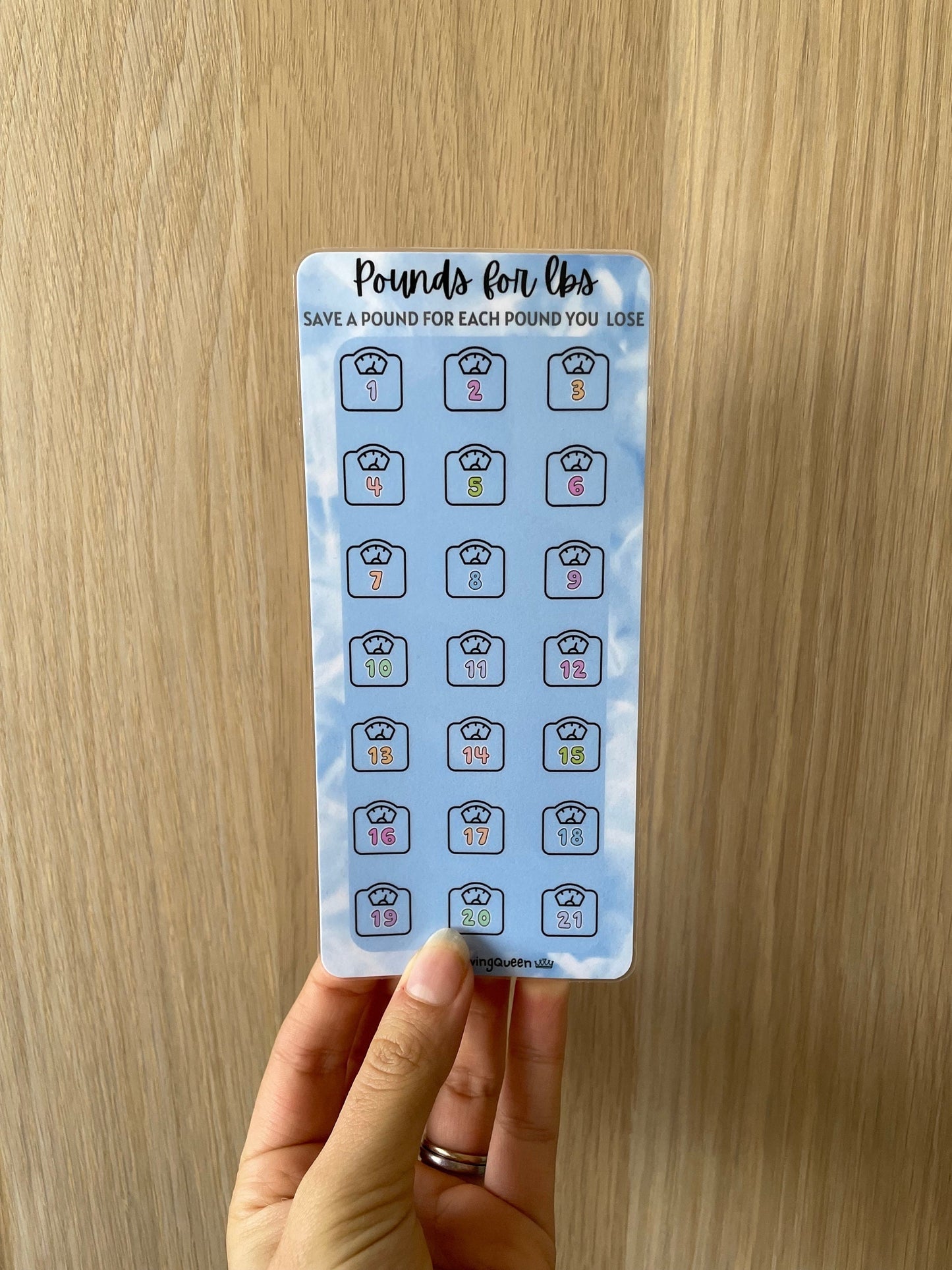 Pounds for lbs Savings Challenge