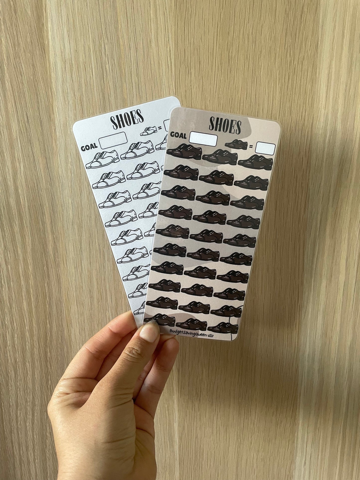 Men’s Shoes Saving Tracker