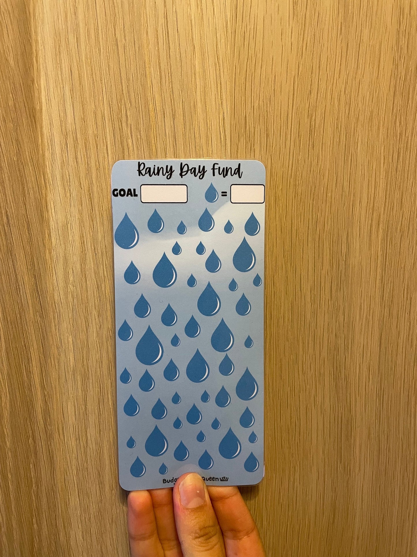 Rainy Day Fund Savings Tracker