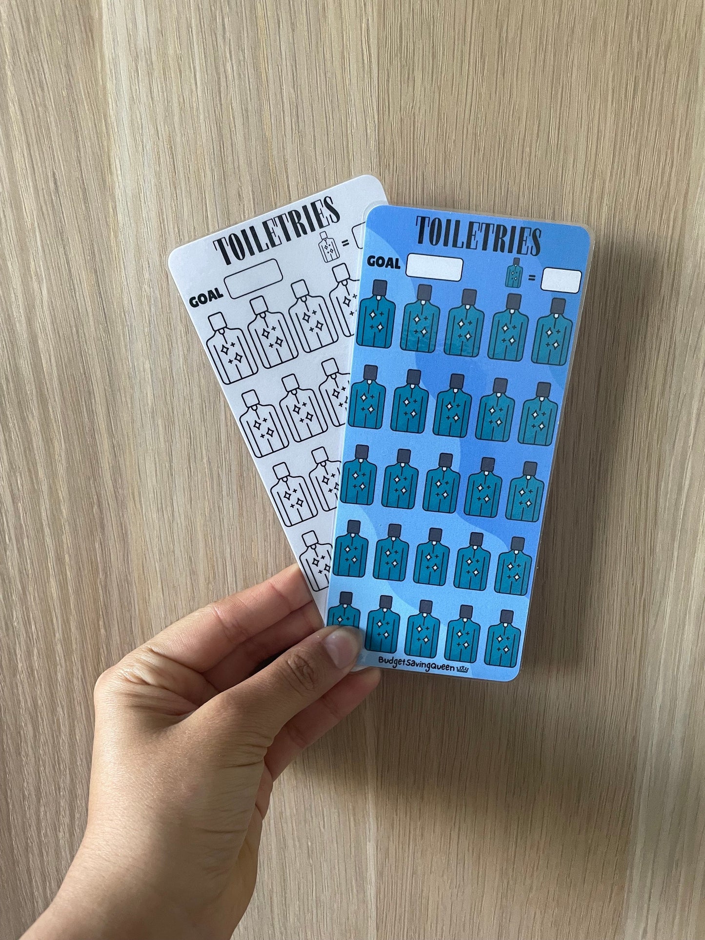 Men’s Toiletries Saving Tracker