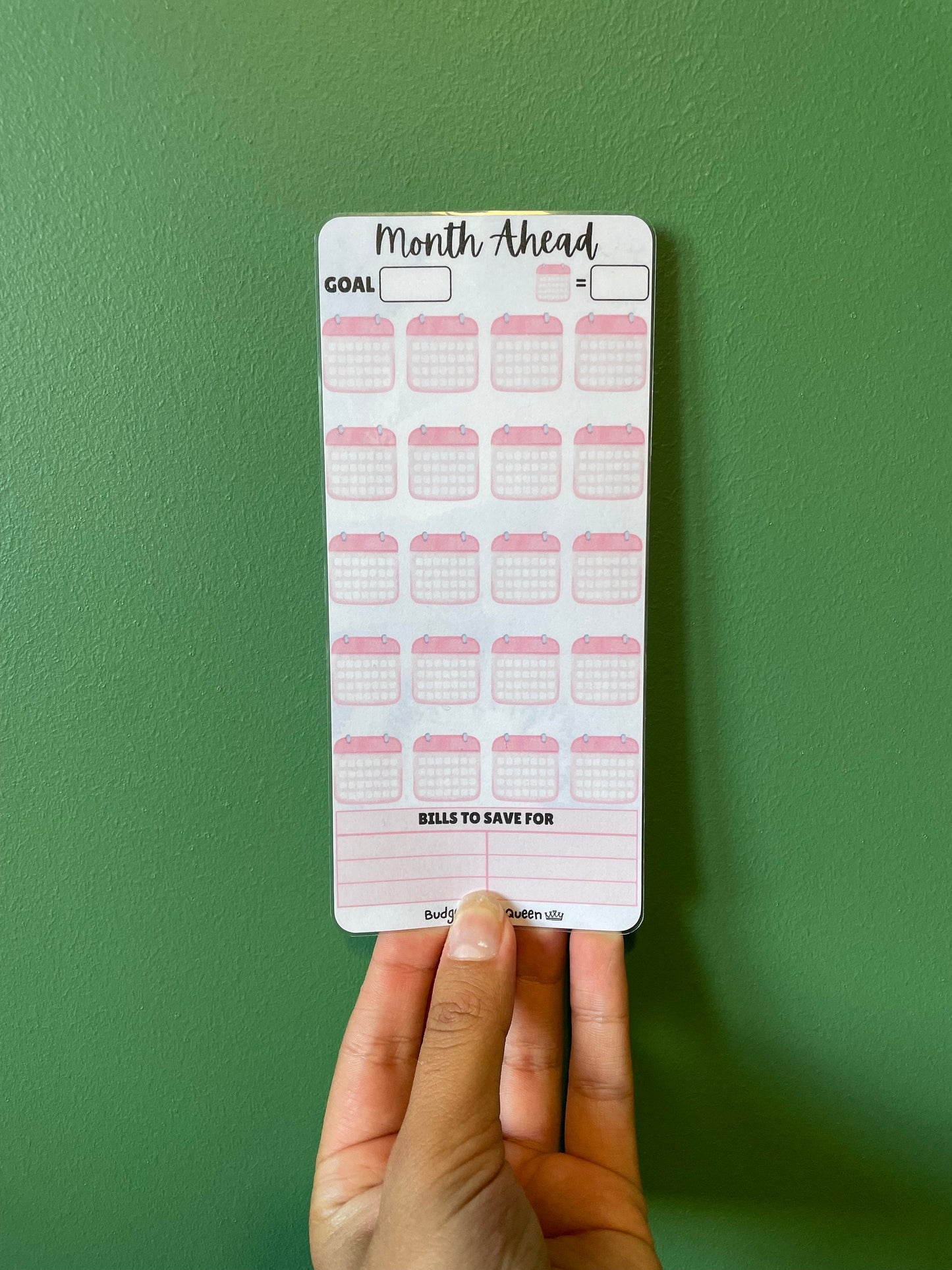 Month Ahead Tracker