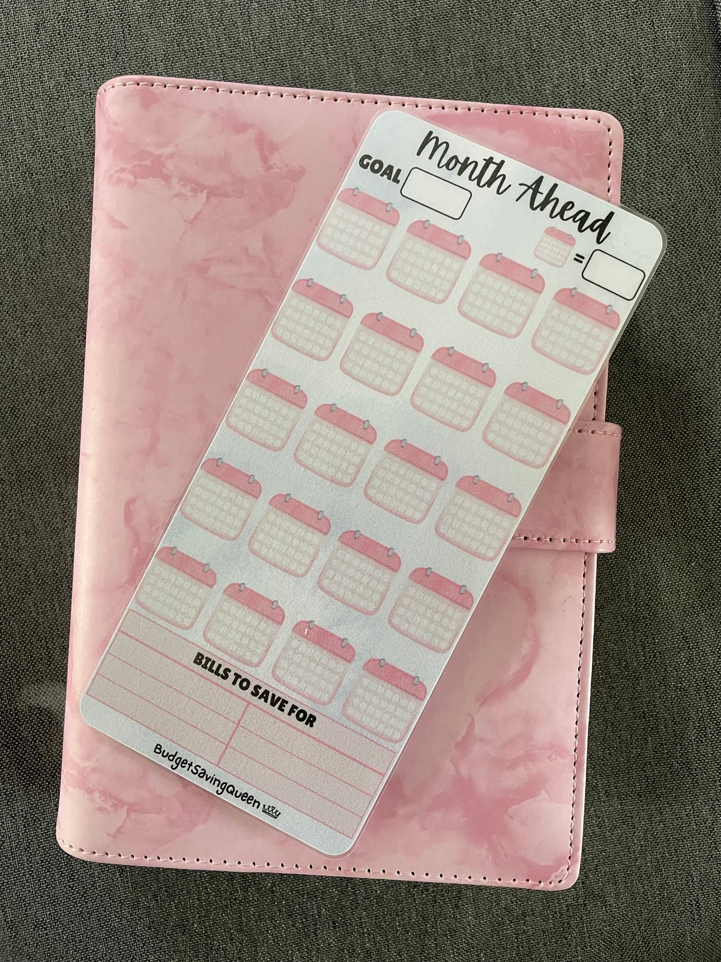 Month Ahead Tracker
