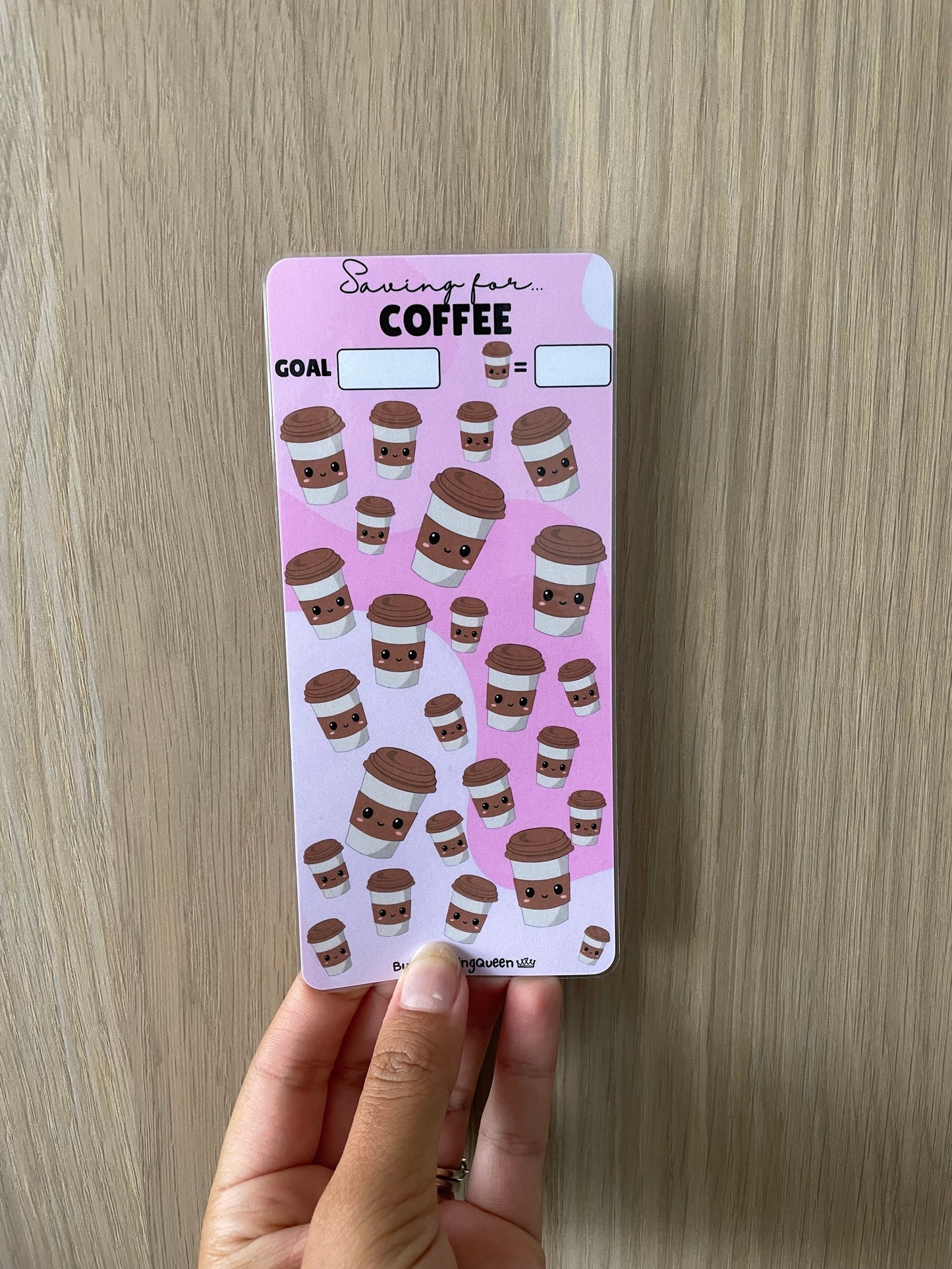 Cute Drinks Savings Challenge
