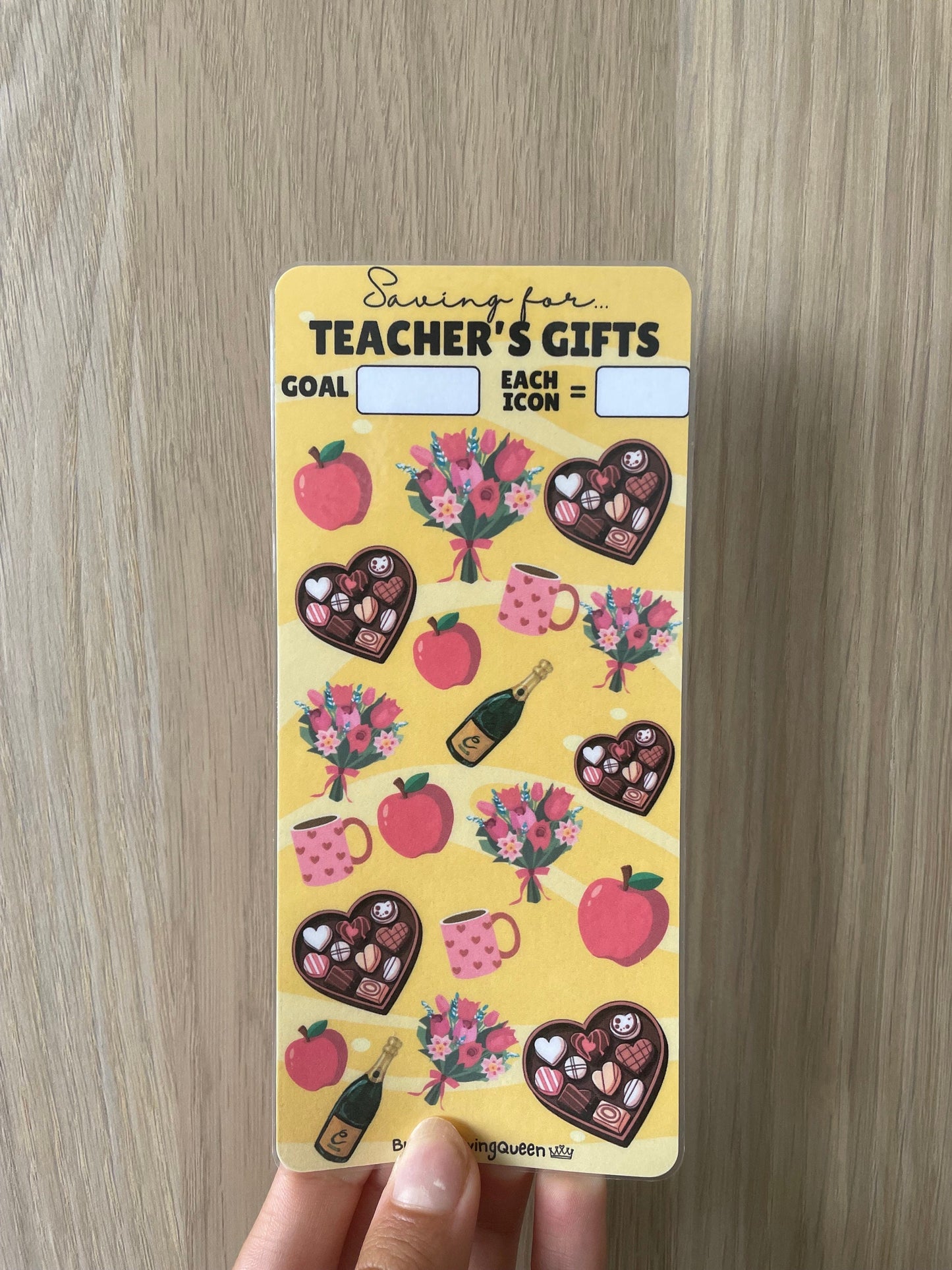 Teachers Gifts Savings Challenge
