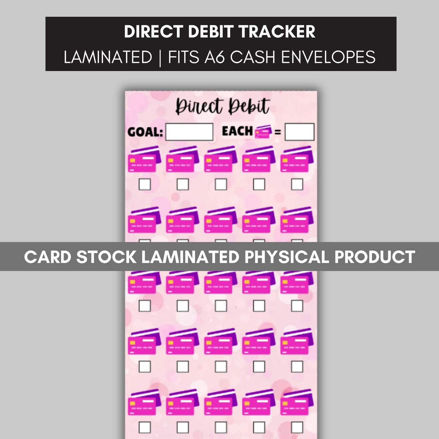 Direct Debit Payments Savings Challenge