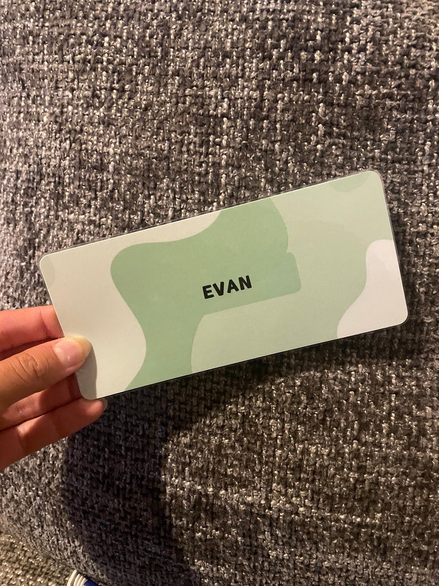 Wavy Pattern Personalisable Display Inserts