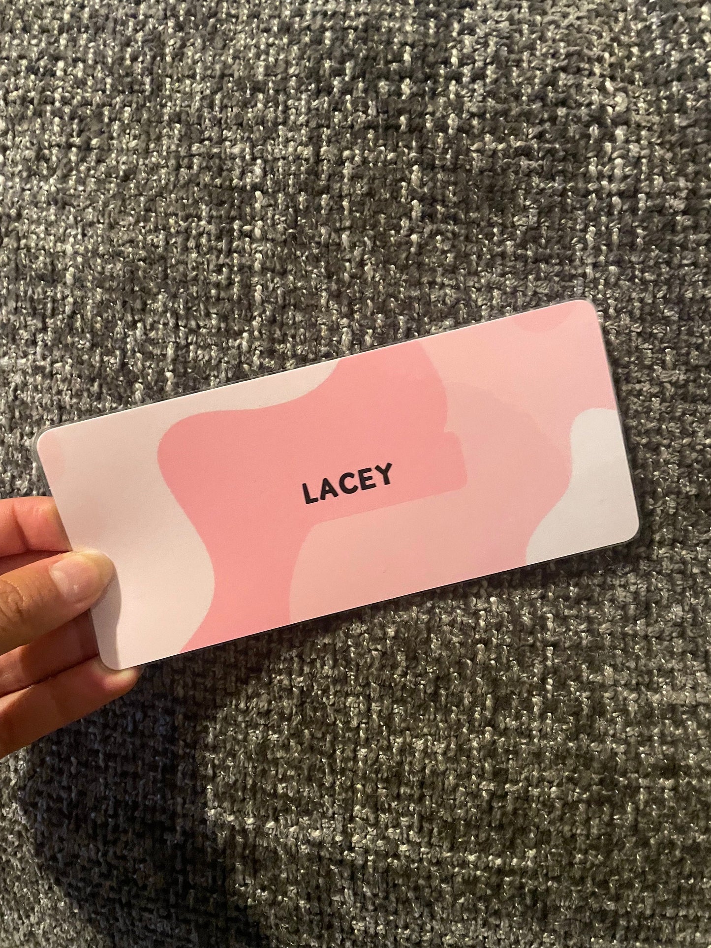 Wavy Pattern Personalisable Display Inserts