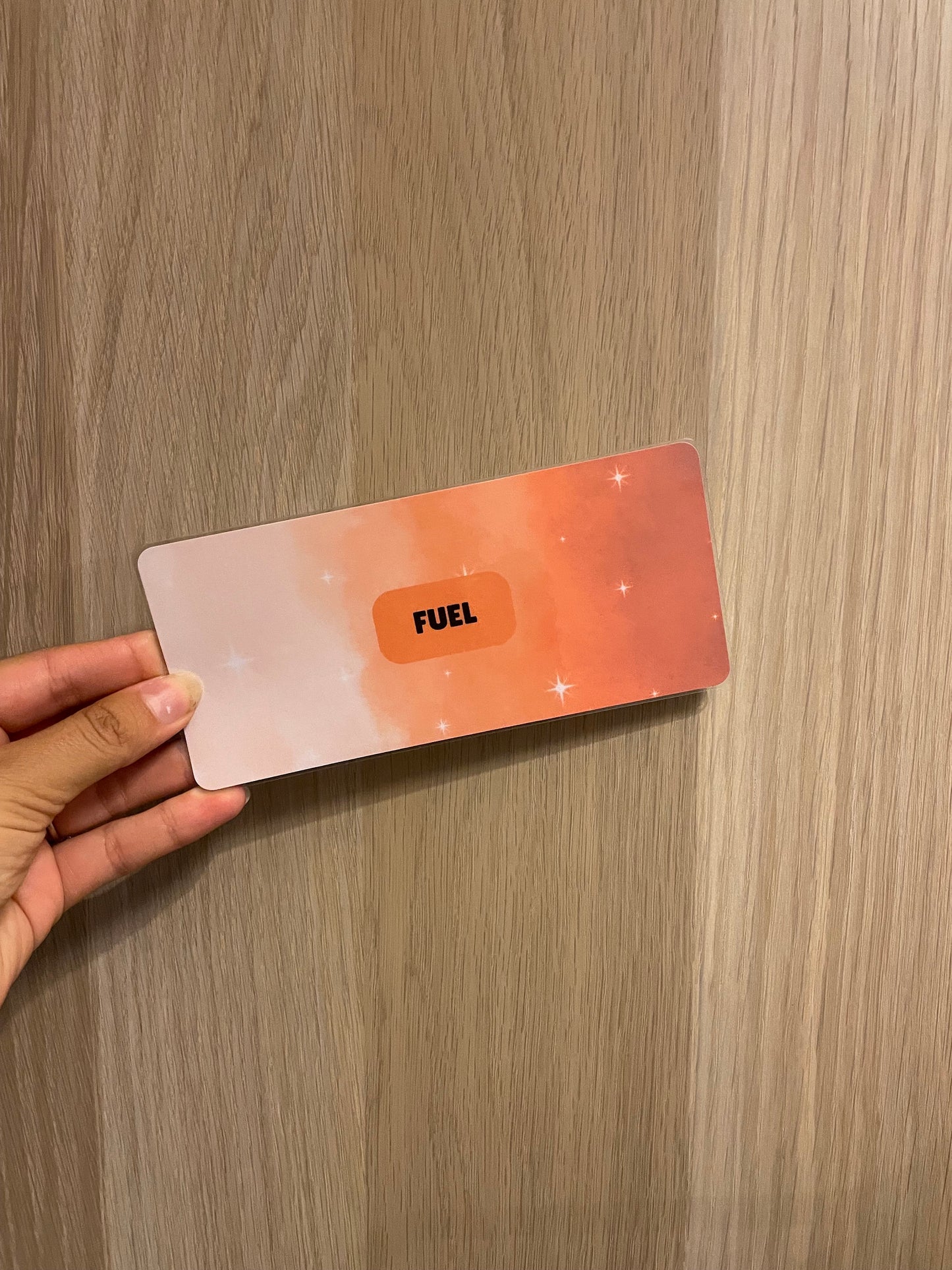 Starry Personalisable Colourful Display Insert