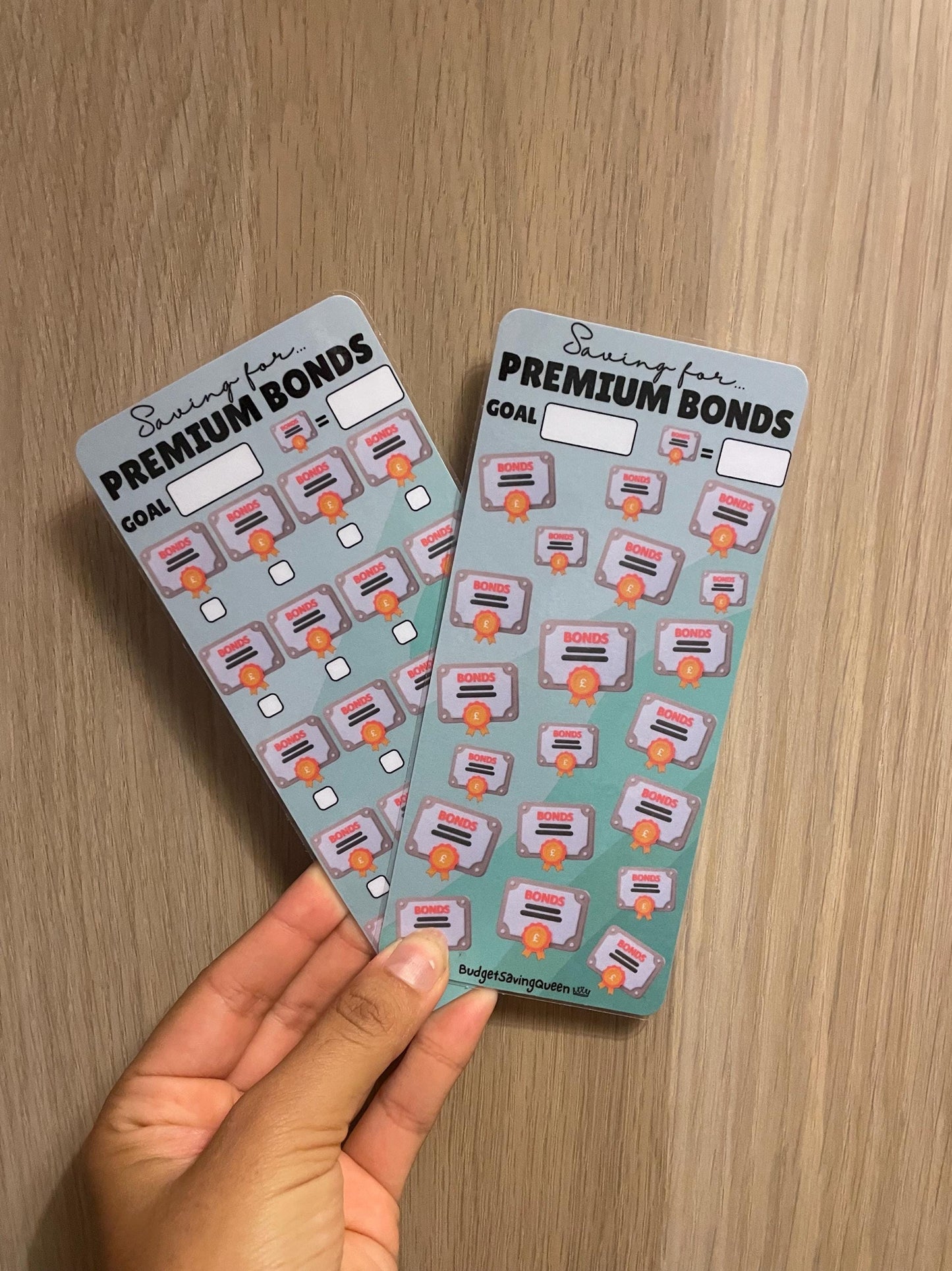 Premium Bonds Savings Challenge