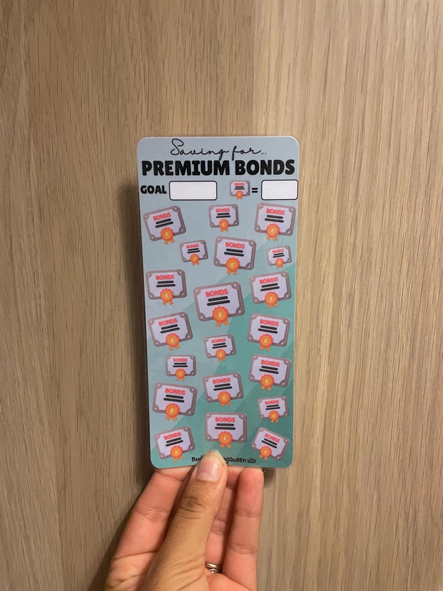 Premium Bonds Savings Challenge
