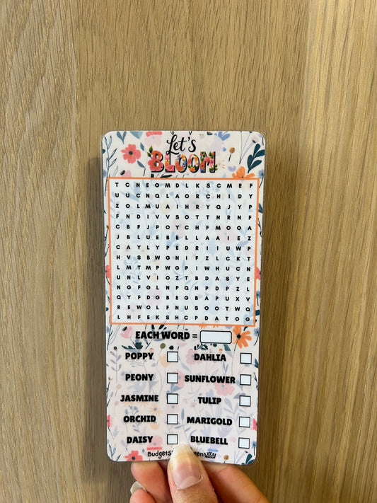 Flowers Wordsearch Saving Game