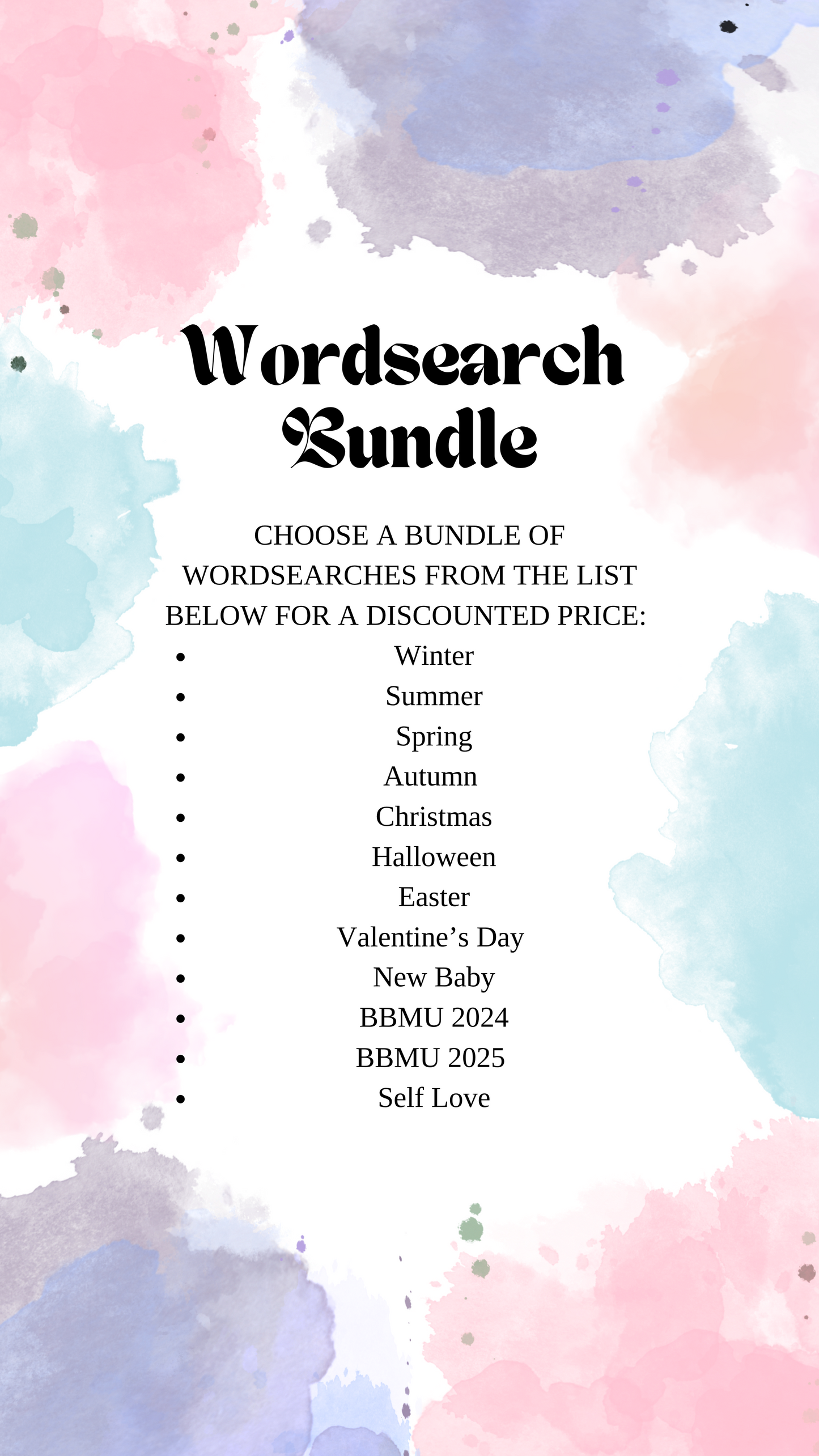 Wordsearch Bundle