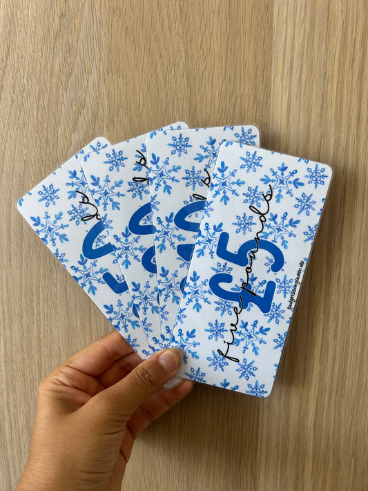 Winter Snowflake Placeholders