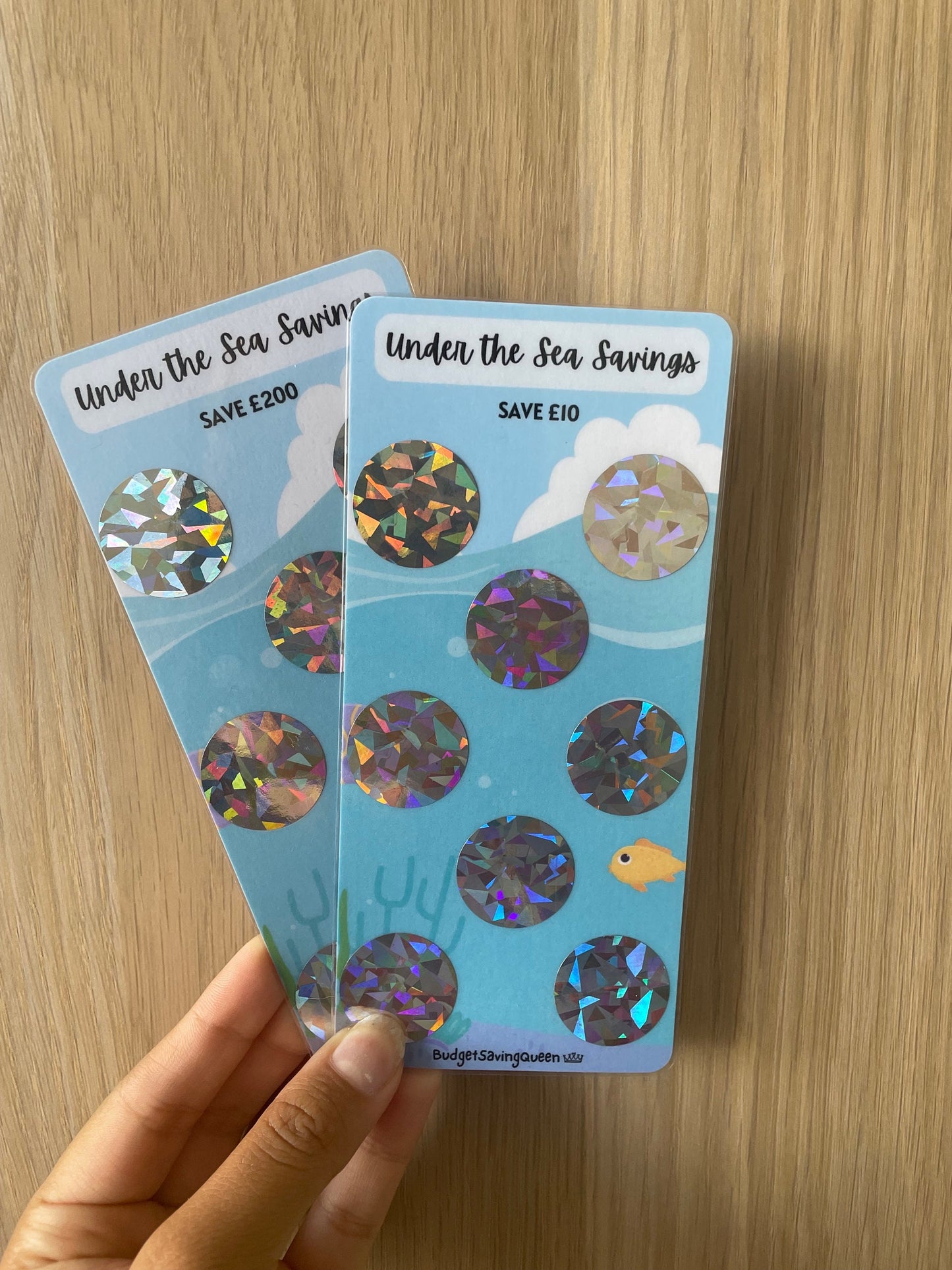 Under the Sea Scratch Off Savings Challenge UK